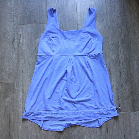 Lululemon Lullaby Blue Elevate Athletic Tank - Picture 4 of 8